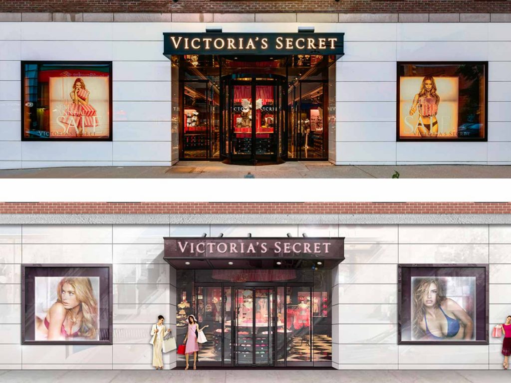 Victoria’s Secret Storefront Design